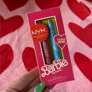 NEW NYX Barbie + Ken jumbo eye pencils